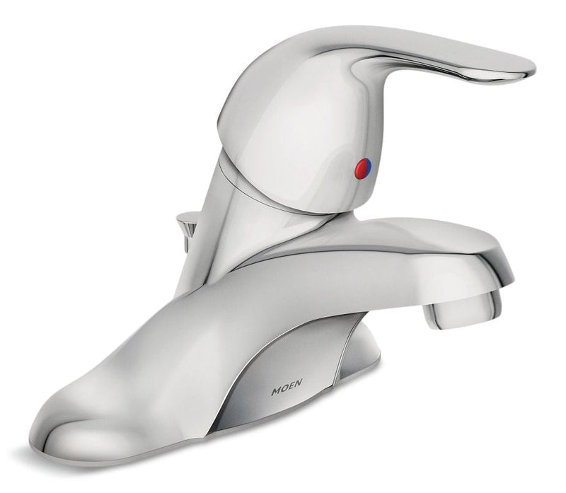 Moen Adler Single Handle Bathroom Faucet, Chrome F1