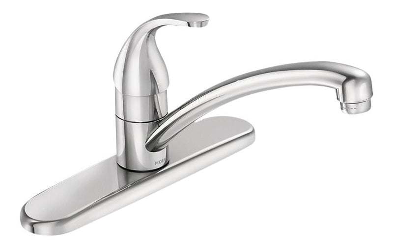 Moen Adler Single Handle Kitchen Faucet, Chrome U2