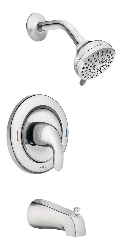 Moen Adler Single Handle Tub Shower with Posi-Temp, Chrome Y1