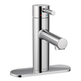 Moen Align Single Handle High Arc Single Hole Bathroom Sink Faucet, Chrome