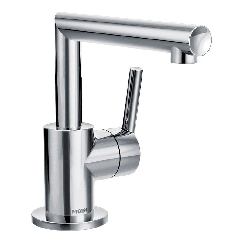 Moen Arris Single Handle Single Hole Bathroom Sink Faucet, WaterSense Certified, Chrome T2