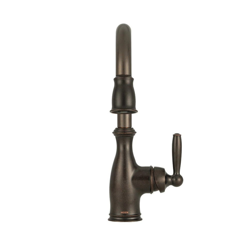 Moen Brantford Single Handle High Arc Pull Down Sprayer Kitchen Faucet with Power Clean, Oil Rubbed Bronze Z7