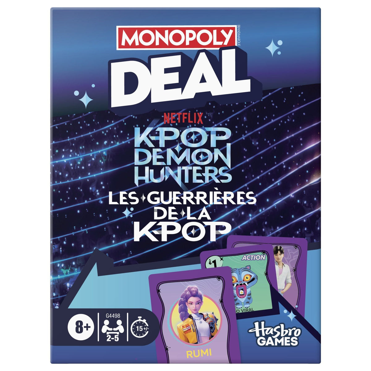 Monopoly Deal KPOP Demon Hunters, Bilingual