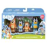 Moose Bluey Series 11 Figure Set Assortment, Ages 3+, 4-pk