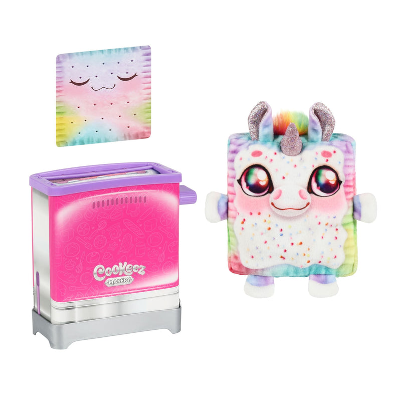 Moose Cookeez Makery Toasty Treatz Toaster with Scented Plush Single Pack, Assorted, Ages 5+ K3