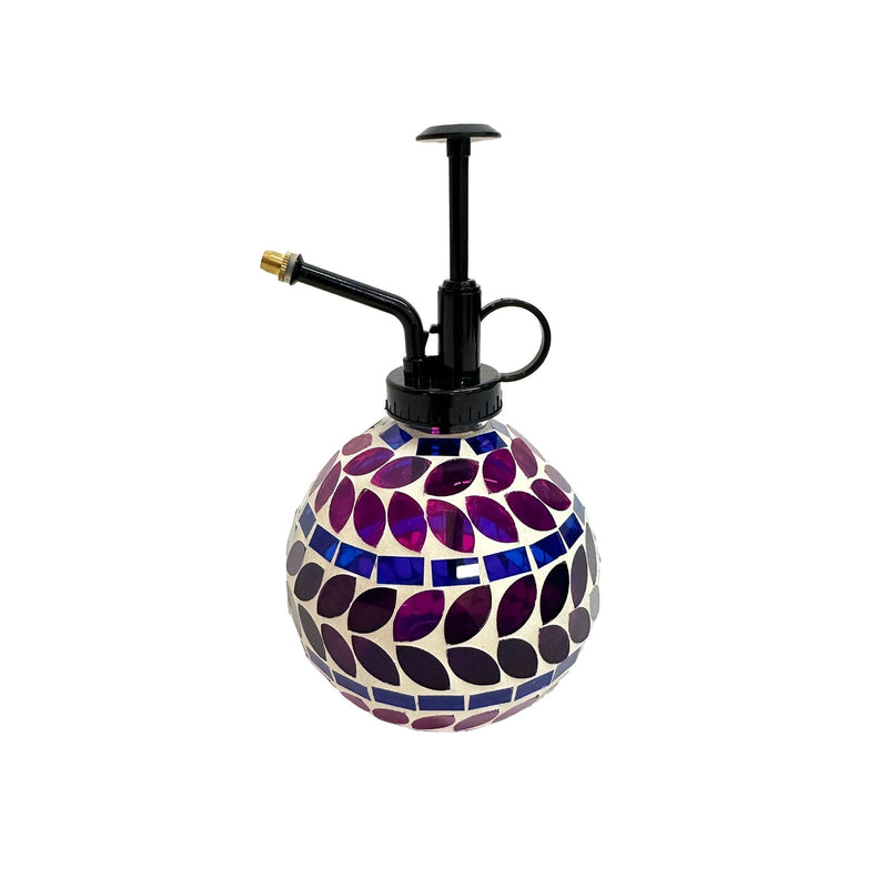Mosaic Glass Plant Watering Mister, 10-oz Mist Spray Bottle for Indoor Plants Y5