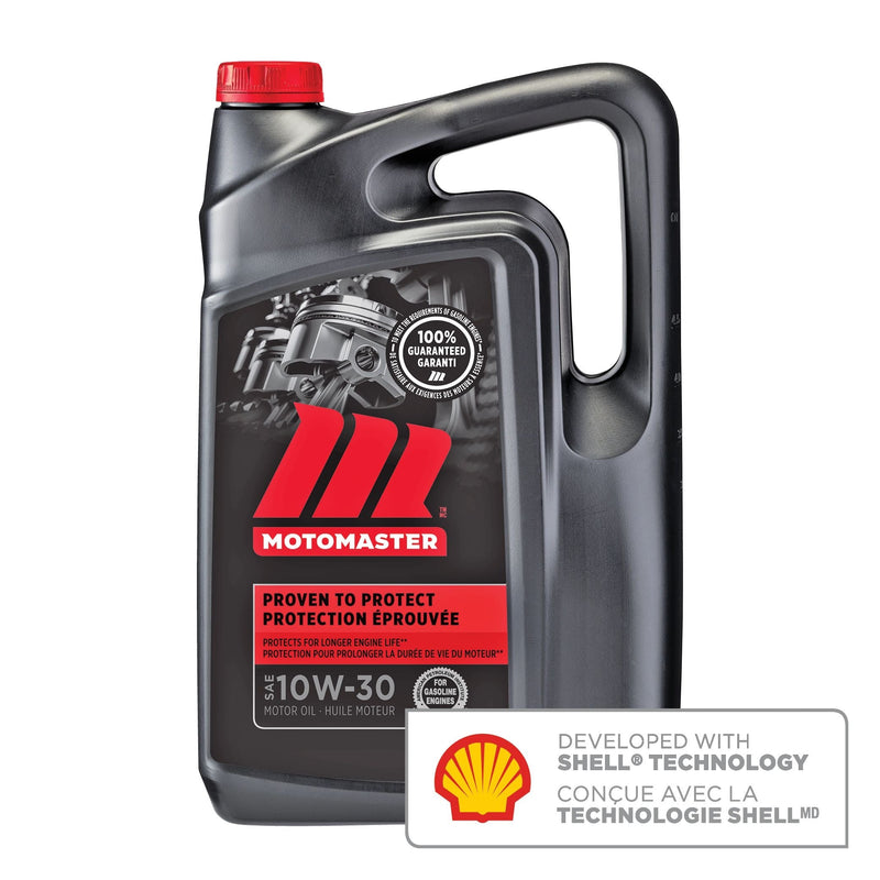 MotoMaster 10W30 Conventional Engine/Motor Oil, 5-L V2