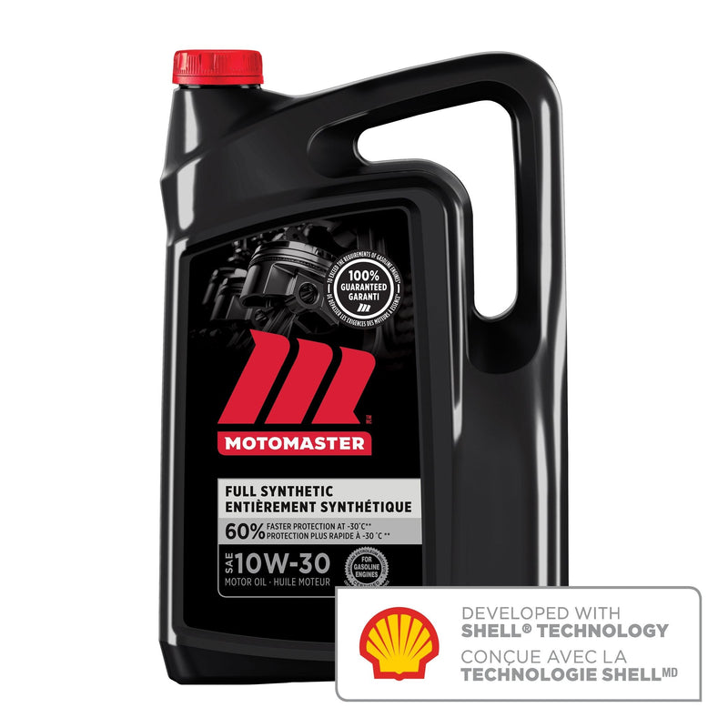 MotoMaster 10W30 Synthetic Engine/Motor Oil, 5-L R8