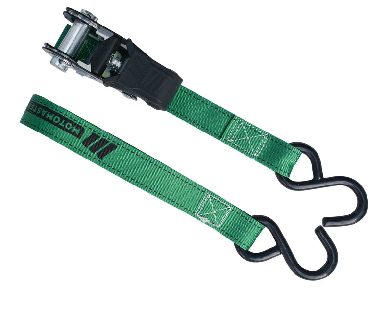 MotoMaster 1,500-lb Padded Ratchet Tie Down Straps, 1-in x 14-ft, 4-pk N9