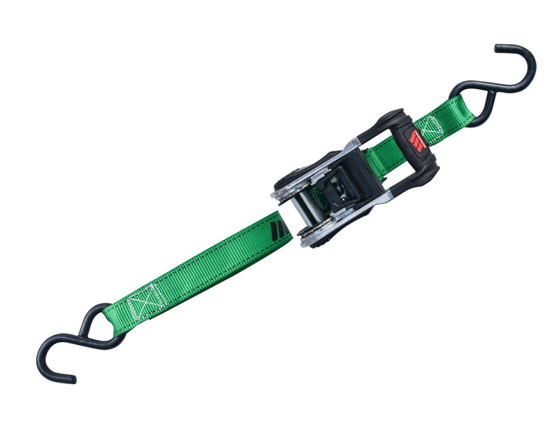 MotoMaster 1,500-lb Ratchet Tie Down Straps, with Padded Handle, 1-in x 14-ft T5