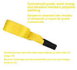 MotoMaster 15,000-lb Recovery Strap with Loop Ends, Commercial Grade, 2-in x 30-ft