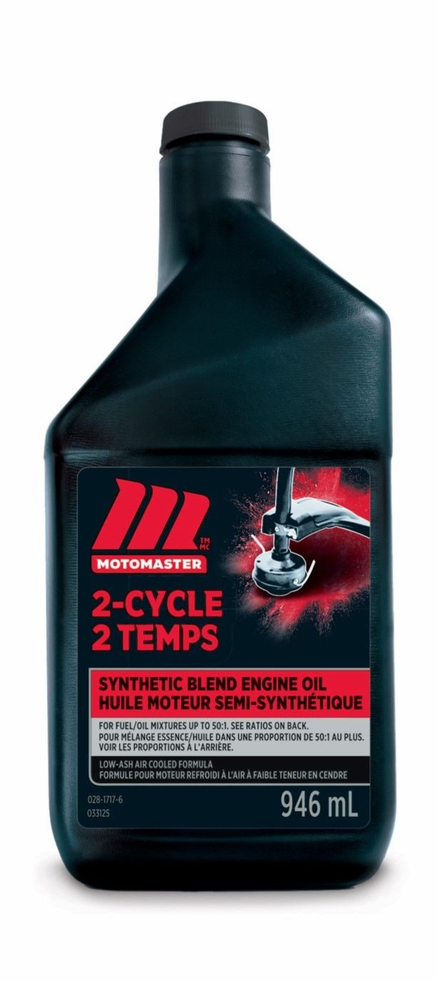 MotoMaster 2-Cycle Engine Oil, 946-mL F0