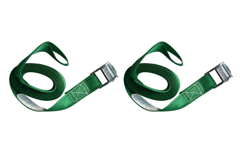 MotoMaster 450-lb Light Duty Lashing Straps with Cam Buckle Clasps, Weatherproof, 1-in x 12-ft, 2-pk O8