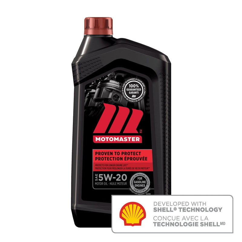 MotoMaster 5W20 Conventional Engine/Motor Oil, 946-mL U6