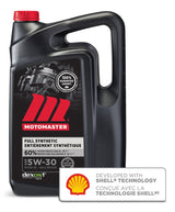 MotoMaster 5W30 Synthetic Engine/Motor Oil, 5-L