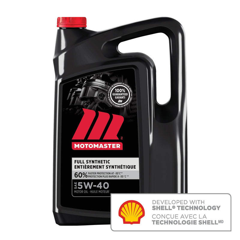 MotoMaster 5W40 Synthetic Engine/Motor Oil, 5-L A1