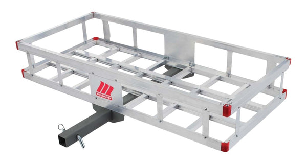 MotoMaster Aluminum Hitch Basket Cargo Carrier, 500-lb Capacity F5