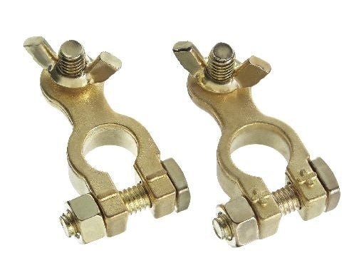MotoMaster Marine Battery Terminals, Brass V1