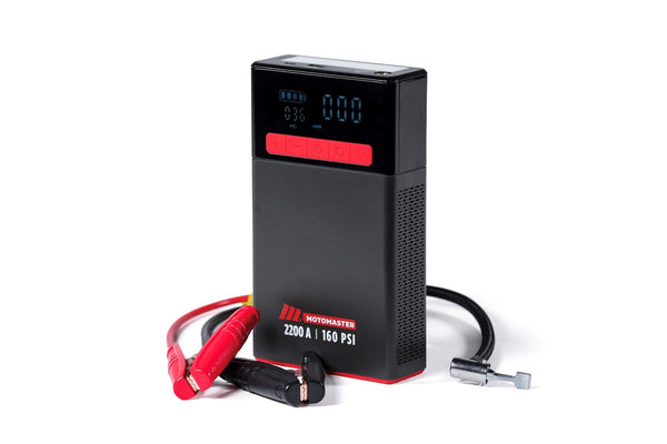 MotoMaster MB22C Lithium Booster Pack/Jump Starter with Air Compressor, 2200A P4