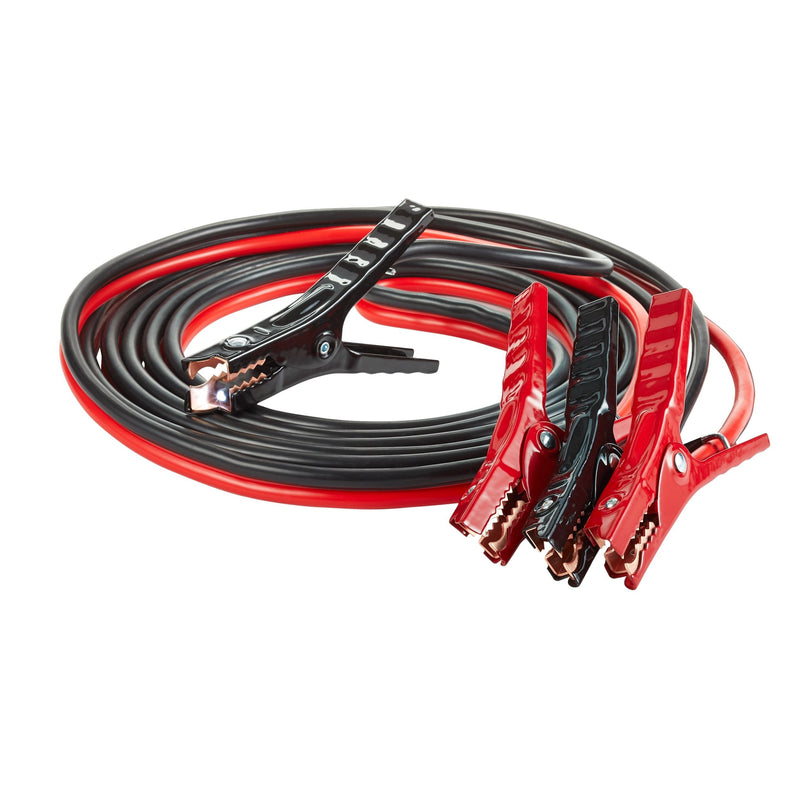 MotoMaster Medium-Duty Booster/Jumper Cables with Built-in LED Lights, 4-Gauge, 20-ft Z9