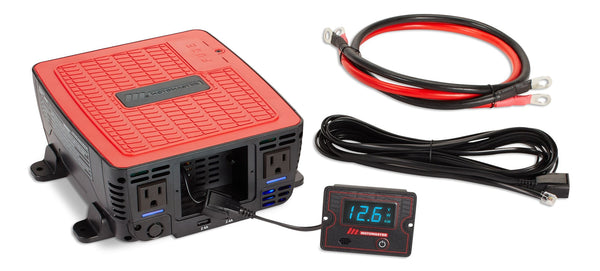 MotoMaster Power Inverter, 1500W, Includes Battery Cables F1