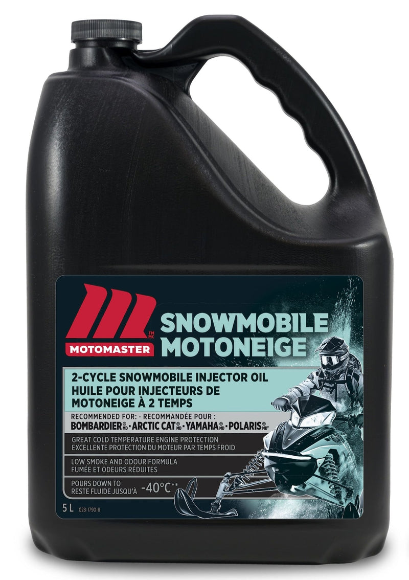 MotoMaster TC-W3 Snowmobile Injector Oil, 5-L O9