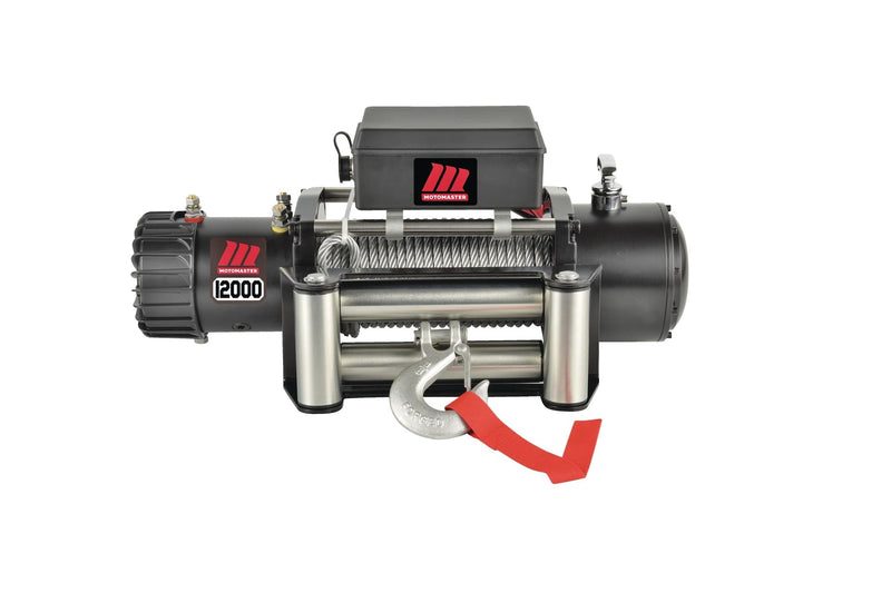 MotoMaster Winch with Steel Rope, 12000-lb P4