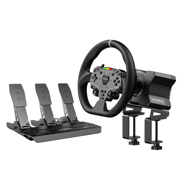 MOZA R5 All-in One PC Gaming Racing Simulator Bundle with Clutch G9