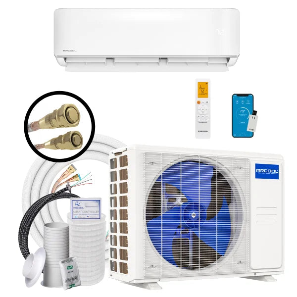 MRCOOL Mini-Split Air Conditioner with Heat pump and Wifi Connectivity Q0