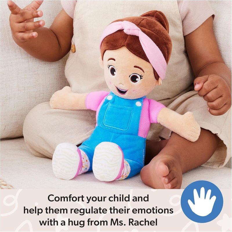 Ms. Rachel Cuddle & Comfort Doll 11-in Premium Plush, Ages 6 Months to 3+ C3
