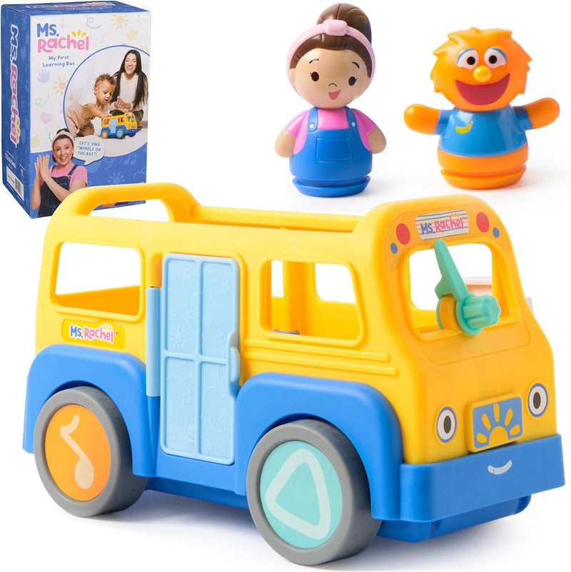 Ms. Rachel My First Learning Electronic School Bus with 2 Figures, Music & Sounds Playset, Ages 1+ X5
