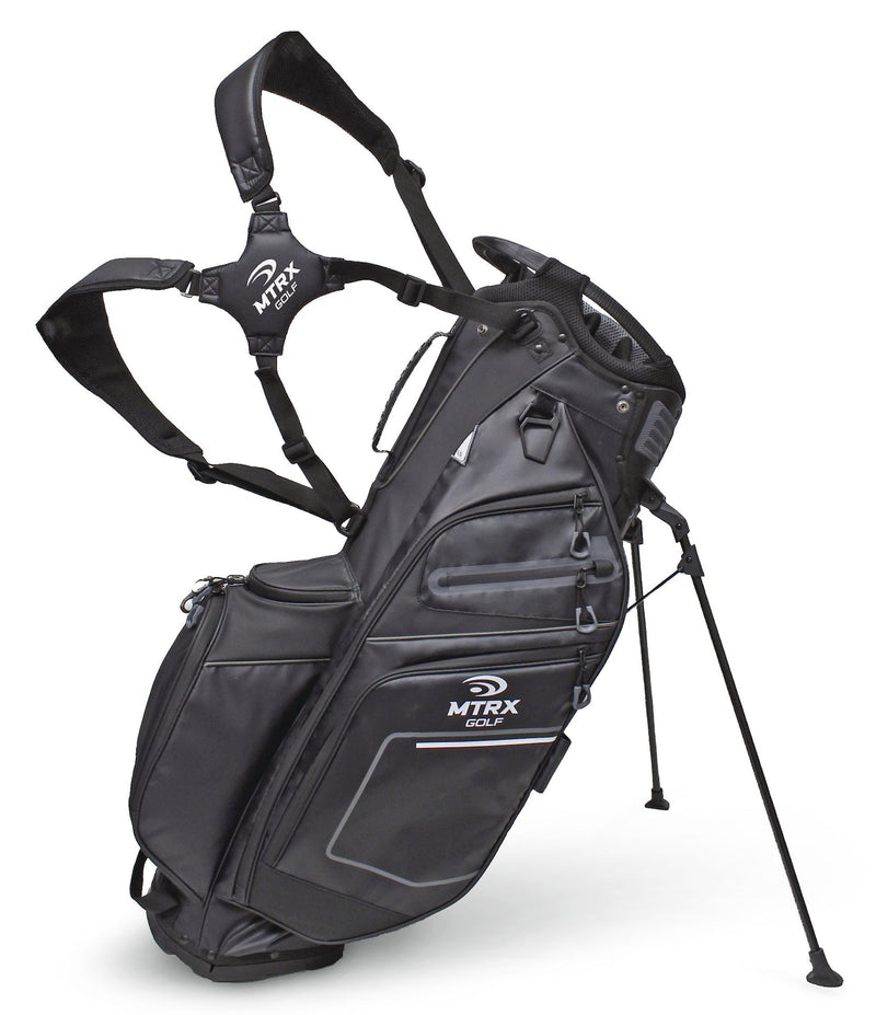 MTRX 14-Way Top Golf Stand Bag, Black W6