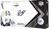 MTRX iV Golf Balls, Yellow, 12-pk