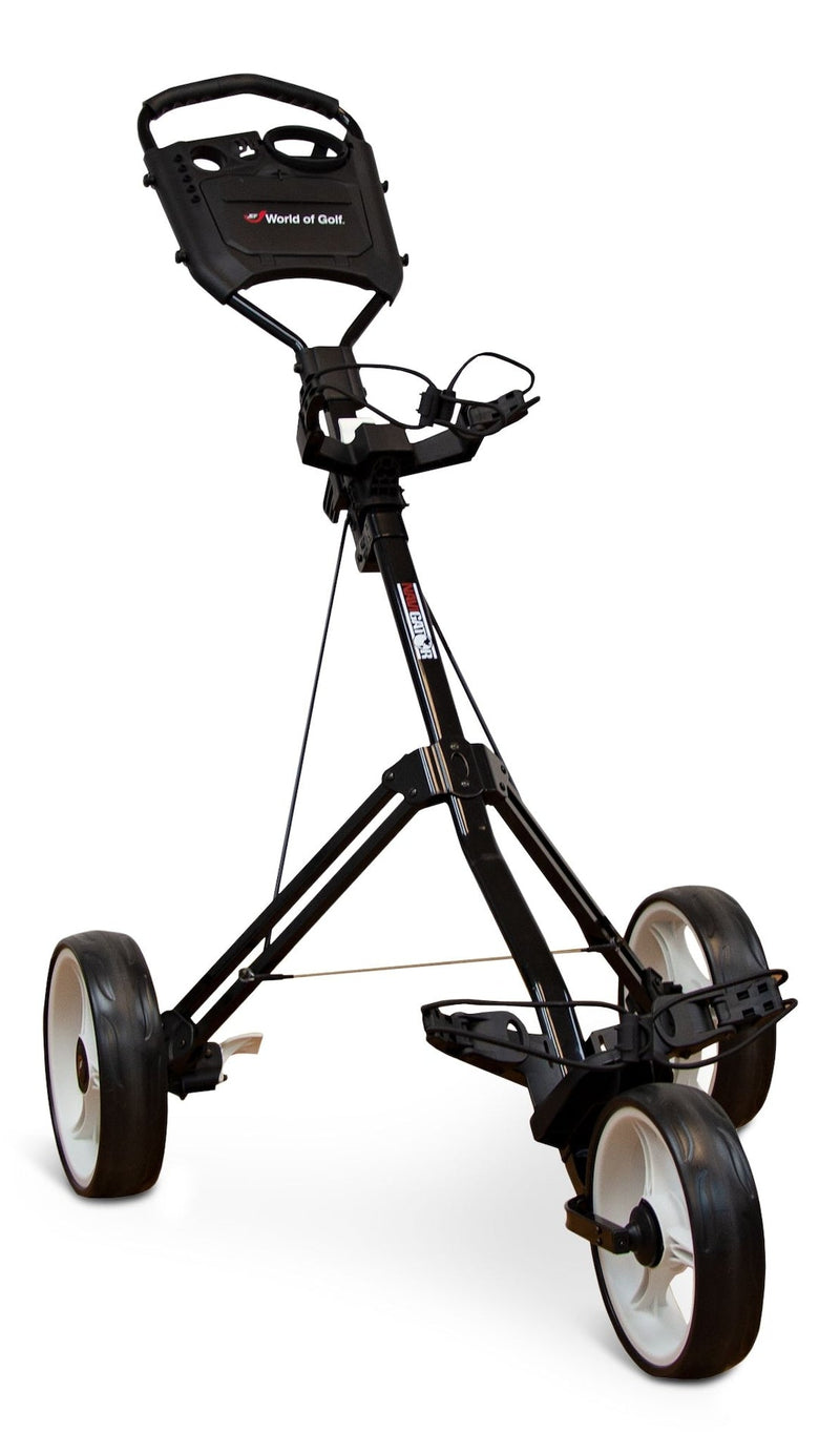 MTRX Navigator 3 Wheeled Golf Cart, Ergonomic Handle, Black G3