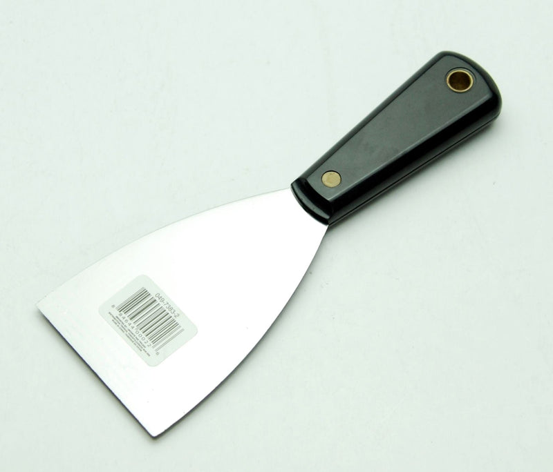 Multi-Purpose Flexible Carbon Steel Wall/Paint Scraper & Spackling/Putty Knife, 3-in D1