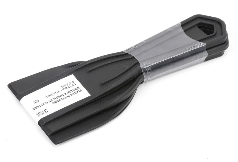Multi-Purpose Plastic Spackling/Putty Knife, Wall and Paint Scraper Set, 3-pc S8