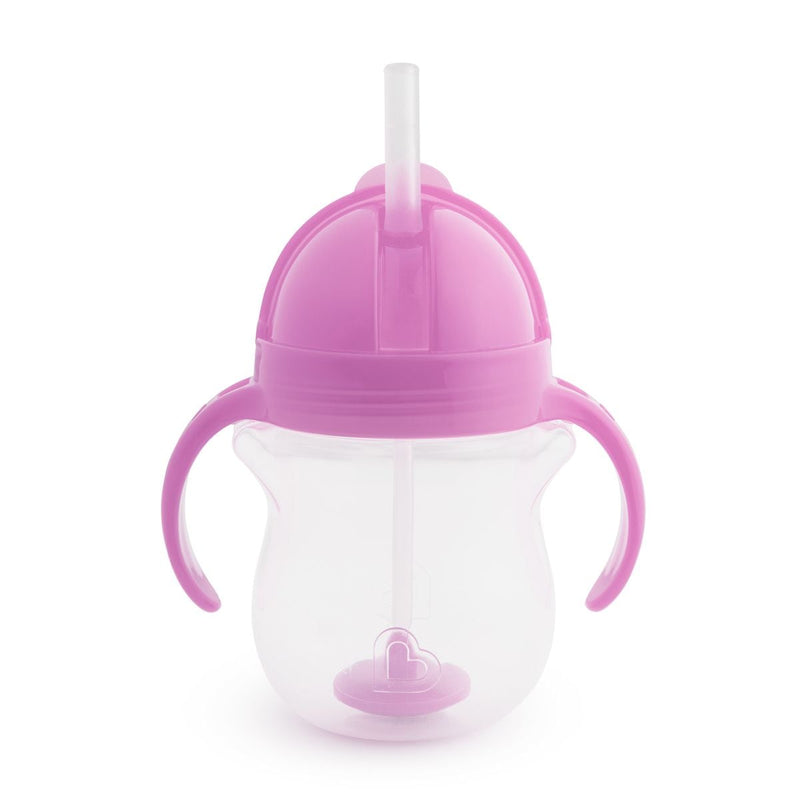 Munchkin Any Angle Click Lock Weighted Straw Trainer Cup, 7-oz U7