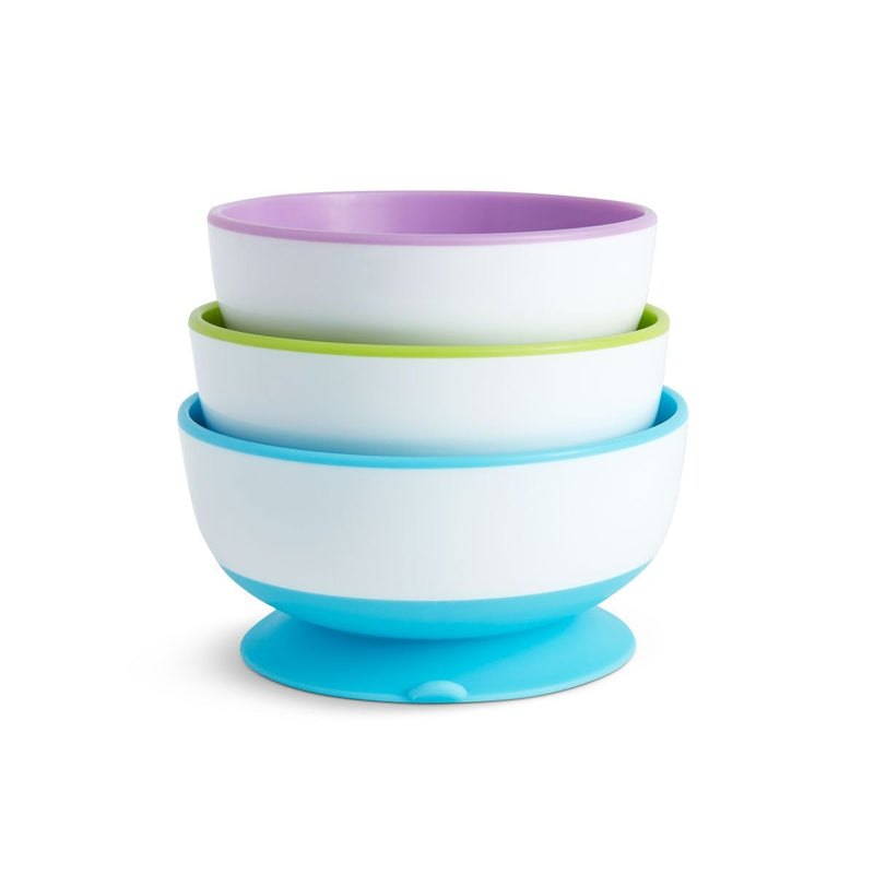 Munchkin Stay Put Suction Bowls, 3-pk J9