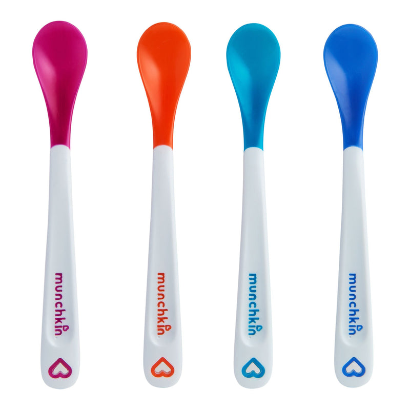 Munchkin White Hot Safety Baby Spoons, 4-pk P2
