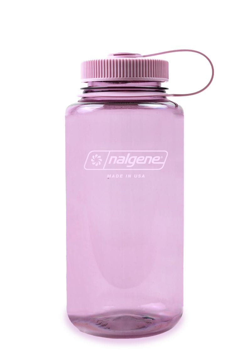 Nalgene Sustain Wide Mouth Water Bottle, Impact-Resistant, BPA-Free, 32-oz