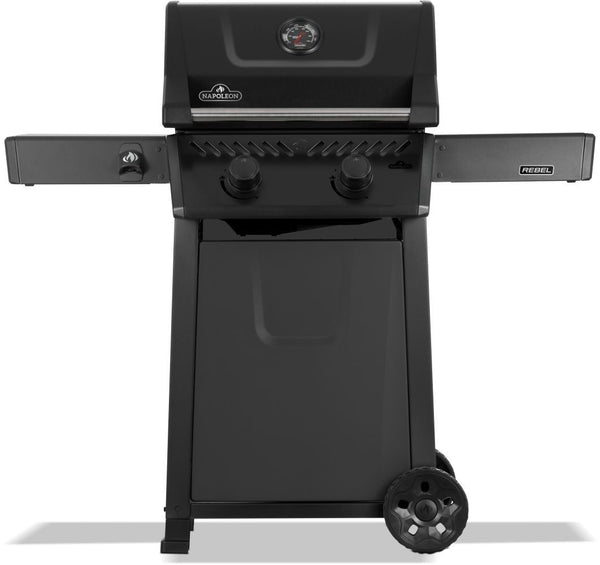 Napoleon Rebel 365 2-Burner LP Gas BBQ, Matte Black L8