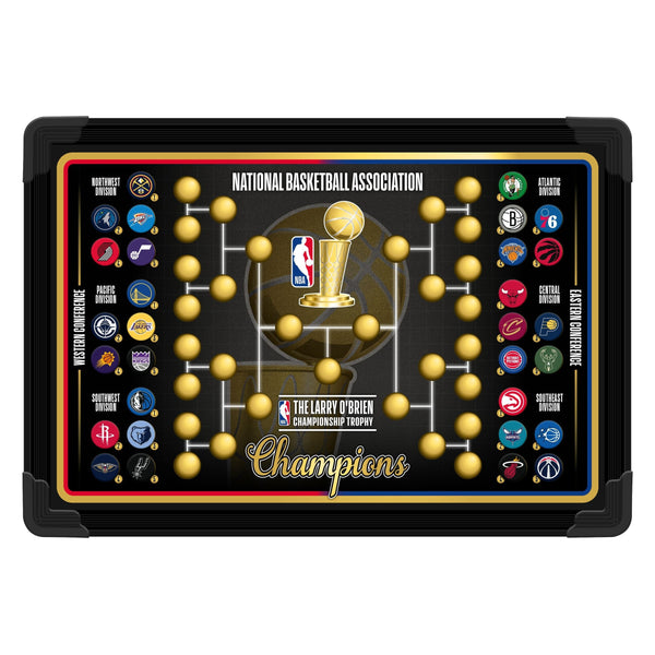 NBA Standing Magnetic Board for Fans, Includes 30 Team Magnets B6