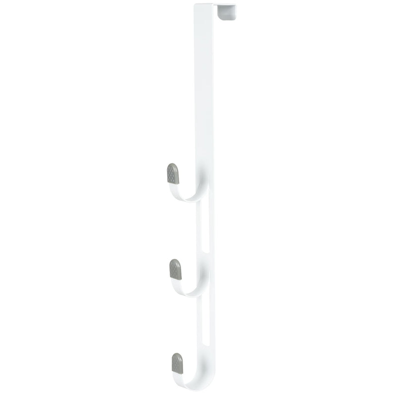 Neatfreak 20" Over The Door Metal 3 Hook, White R2