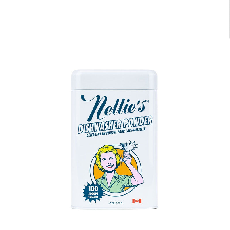Nellie's Dishwasher Detergent Powder, Unscented, 100 scoops, 1.6-kg R2