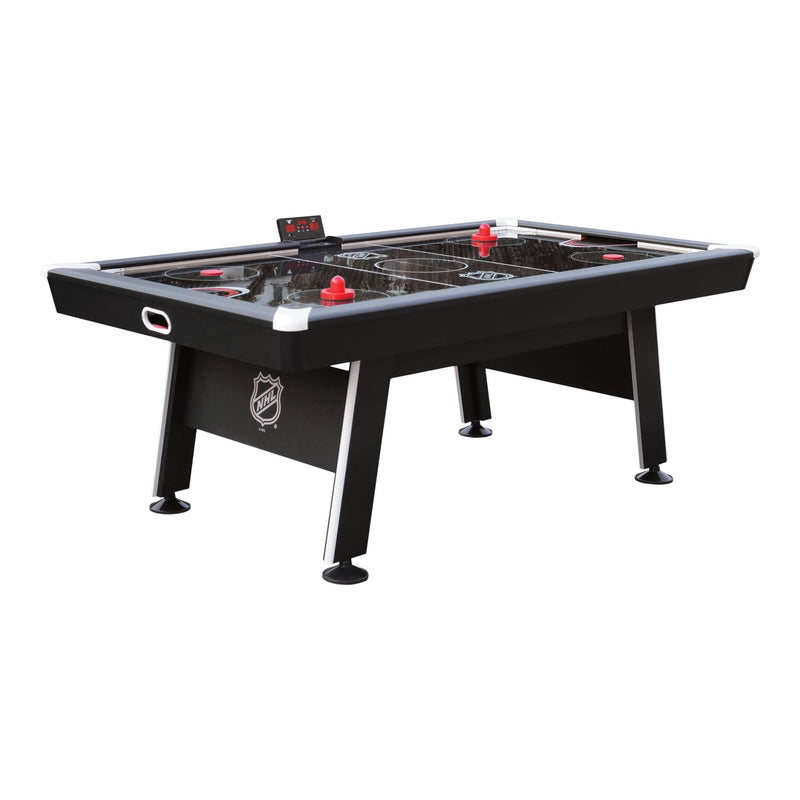 NHL Attacker Hover Air Hockey Game Table with Electronic Scoreboard, Pucks & Pushers, 84-in Y5