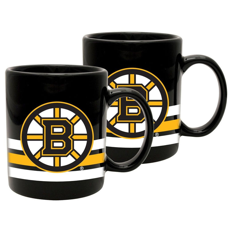 NHL Boston Bruins Ceramic Mug, 11-oz, 2-pk Y6