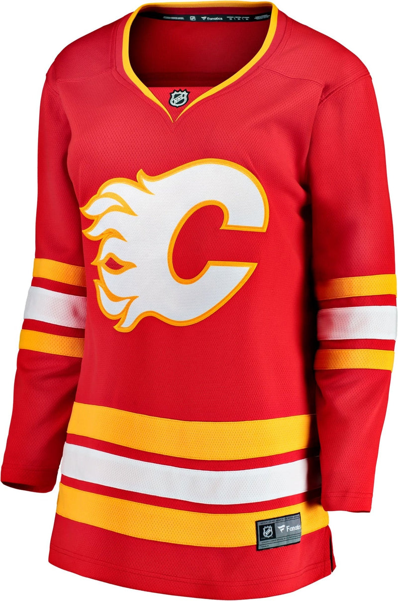 NHL Calgary Flames Breakaway Jersey, Women, Assorted Sizes E0
