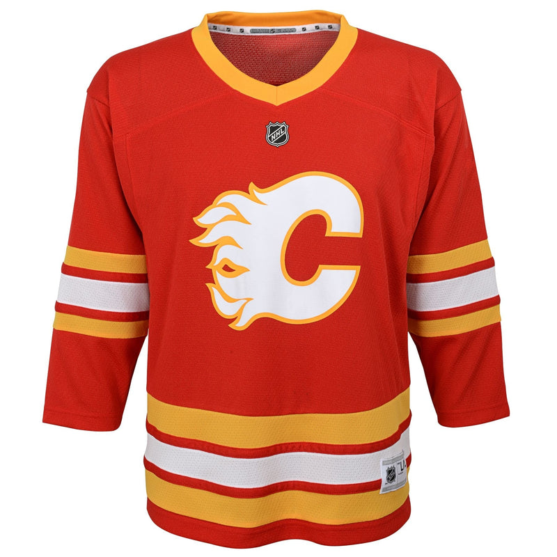 NHL Calgary Flames Replica Jersey, Child, Size 5/6 M7