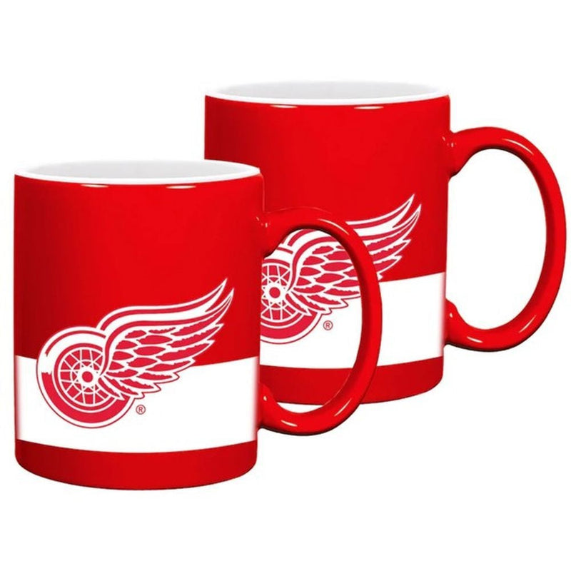 NHL Detroit Red Wings Ceramic Mug, 11-oz, 2-pk E7