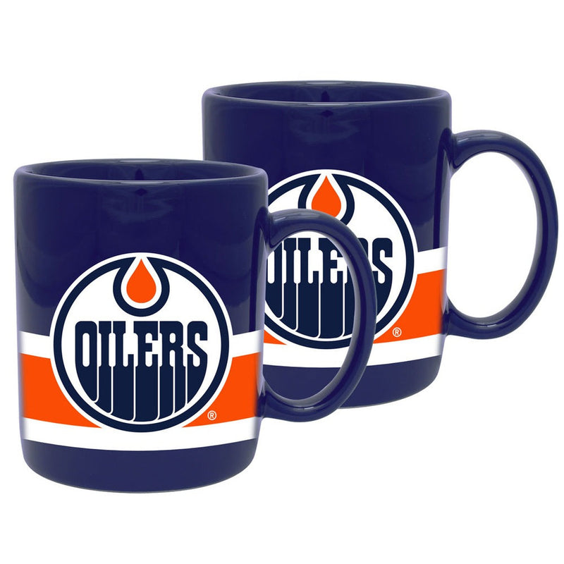 NHL Edmonton Oilers Ceramic Mug, 11-oz, 2-pk O3